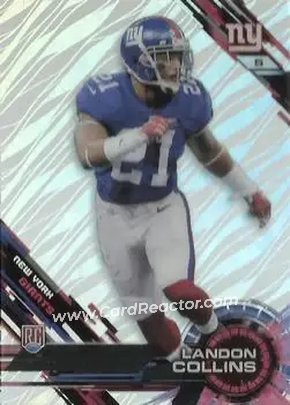 2015 Topps High Tek #52 - Landon Collins - New York Giants - Front