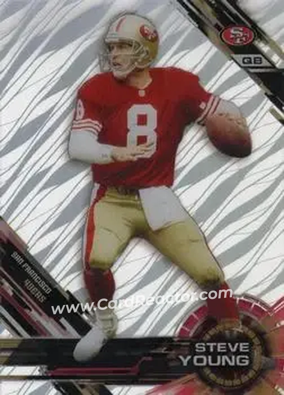 2015 Topps High Tek #64 - Steve Young - San Francisco 49ers - Front