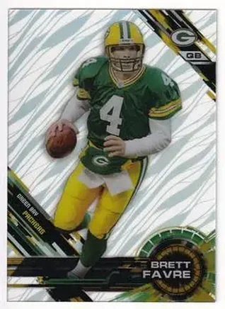 2015 Topps High Tek #72 - Brett Favre - Green Bay Packers