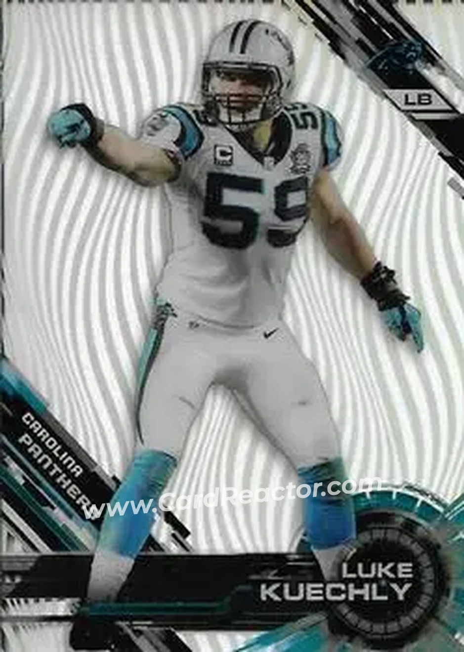 2015 Topps High Tek #75 - Luke Kuechly - Carolina Panthers - Front