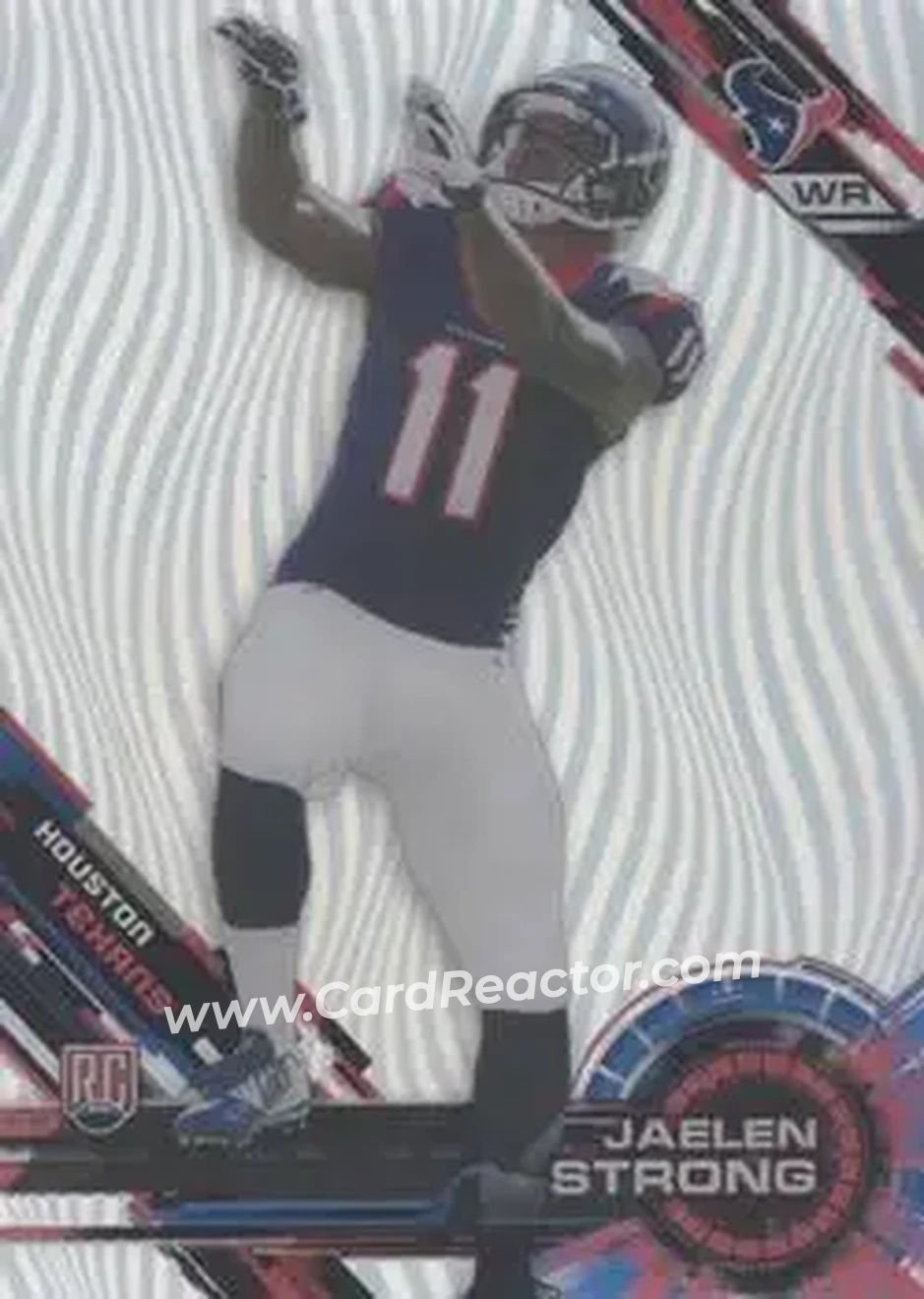 2015 Topps High Tek #80 - Jaelen Strong - Houston Texans - Front
