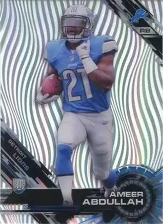2015 Topps High Tek #82 - Ameer Abdullah - Detroit Lions
