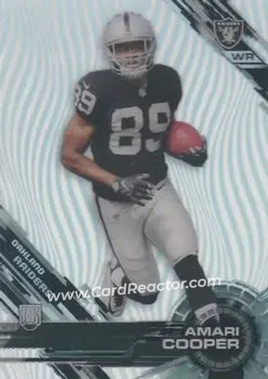 2015 Topps High Tek #83 - Amari Cooper - Oakland Raiders - Front