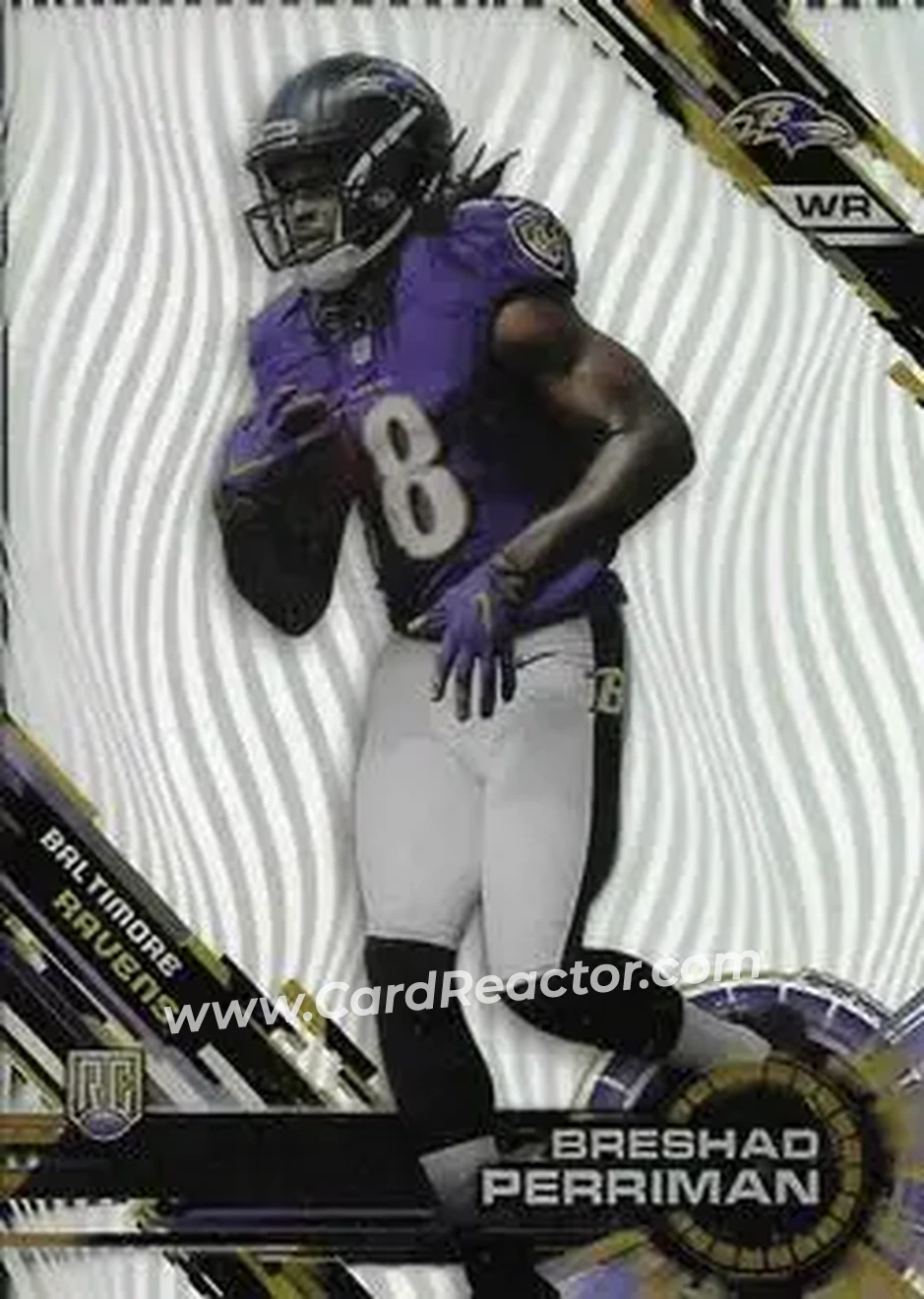 2015 Topps High Tek #84 - Breshad Perriman - Baltimore Ravens - Front