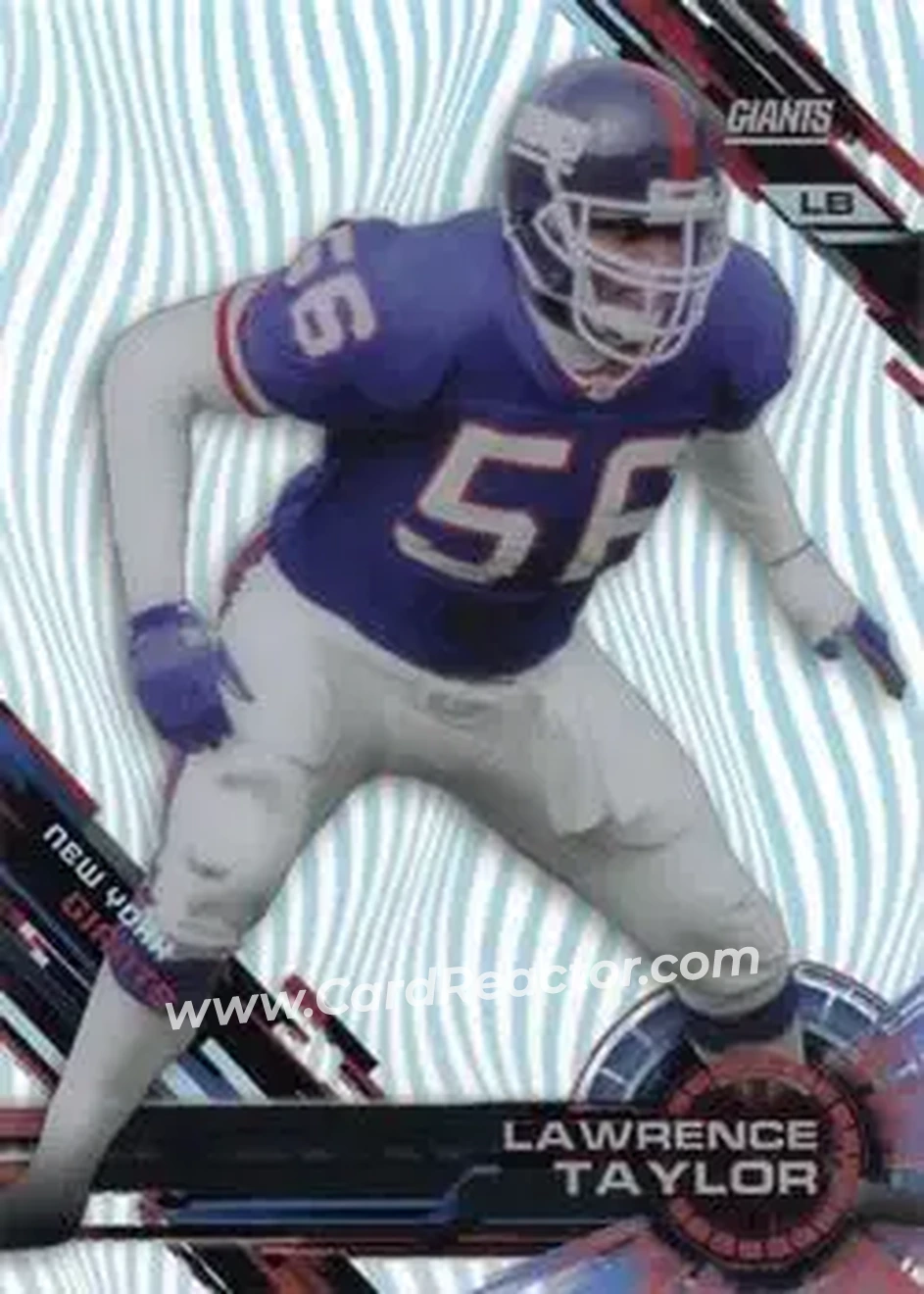 2015 Topps High Tek #87 - Lawrence Taylor - New York Giants - Front