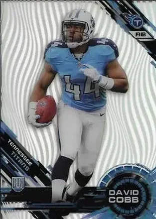 2015 Topps High Tek #100 - David Cobb - Tennessee Titans