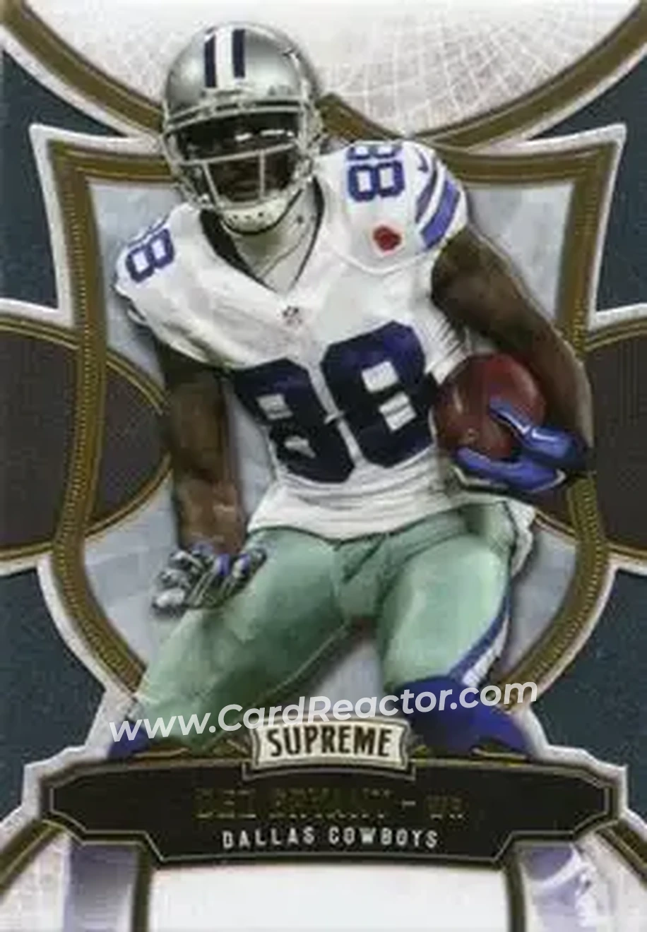 2015 Topps Supreme #16 - Dez Bryant - Dallas Cowboys - Front