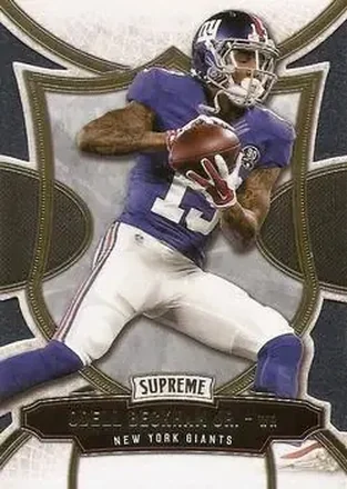 2015 Topps Supreme #18 - Odell Beckham Jr. - New York Giants