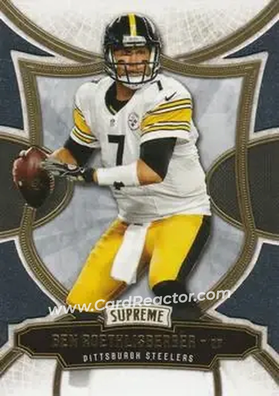 2015 Topps Supreme #25 - Ben Roethlisberger - Pittsburgh Steelers - Front