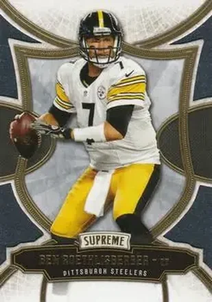 2015 Topps Supreme #25 - Ben Roethlisberger - Pittsburgh Steelers
