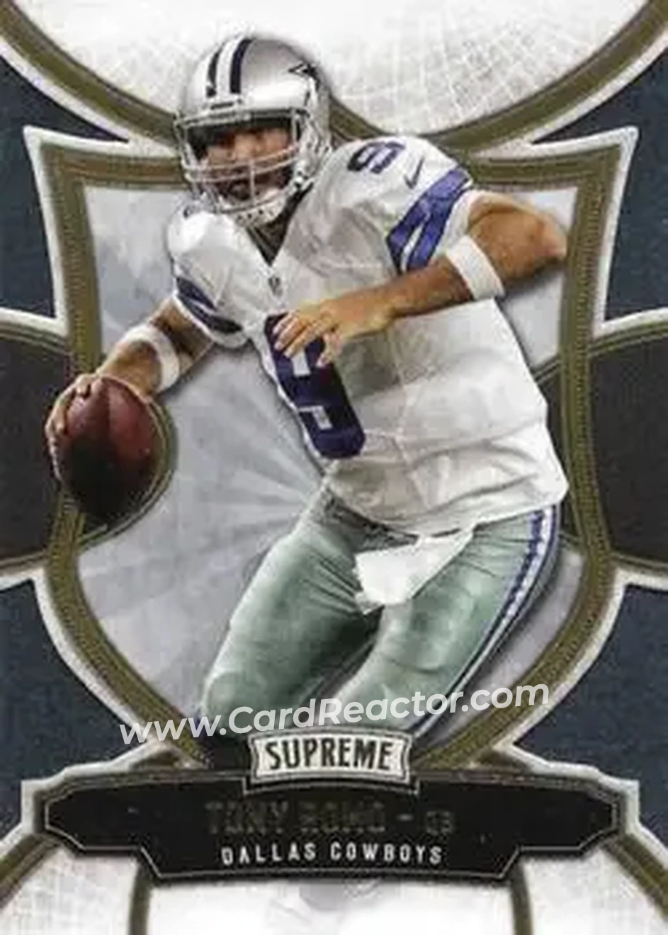2015 Topps Supreme #32 - Tony Romo - Dallas Cowboys - Front