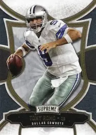 2015 Topps Supreme #32 - Tony Romo - Dallas Cowboys