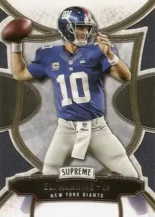 2015 Topps Supreme #38 - Eli Manning - New York Giants