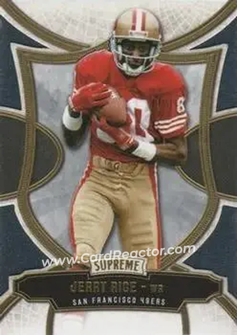 2015 Topps Supreme #58 - Jerry Rice - San Francisco 49ers - Front