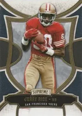 2015 Topps Supreme #58 - Jerry Rice - San Francisco 49ers