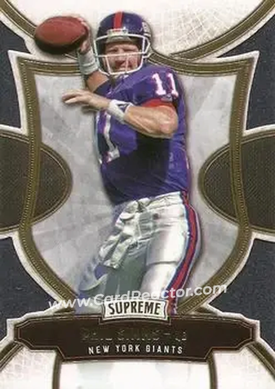 2015 Topps Supreme #60 - Phil Simms - New York Giants - Front