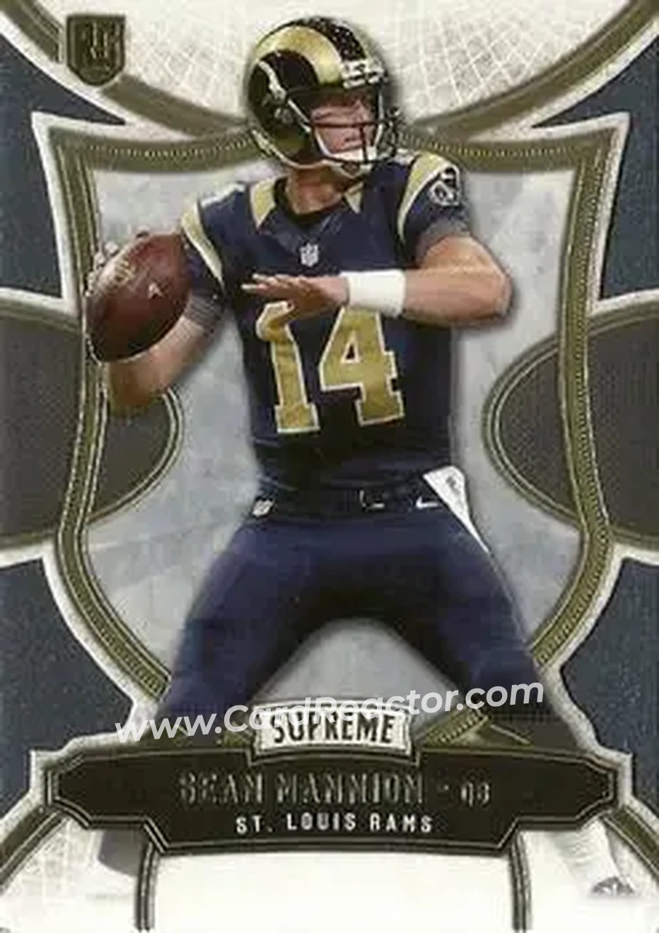 2015 Topps Supreme #91 - Sean Mannion - St. Louis Rams