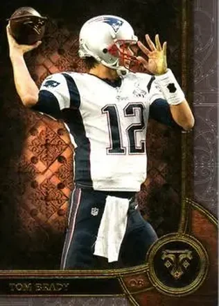 2015 Topps Triple Threads #5 - Tom Brady - New England Patriots