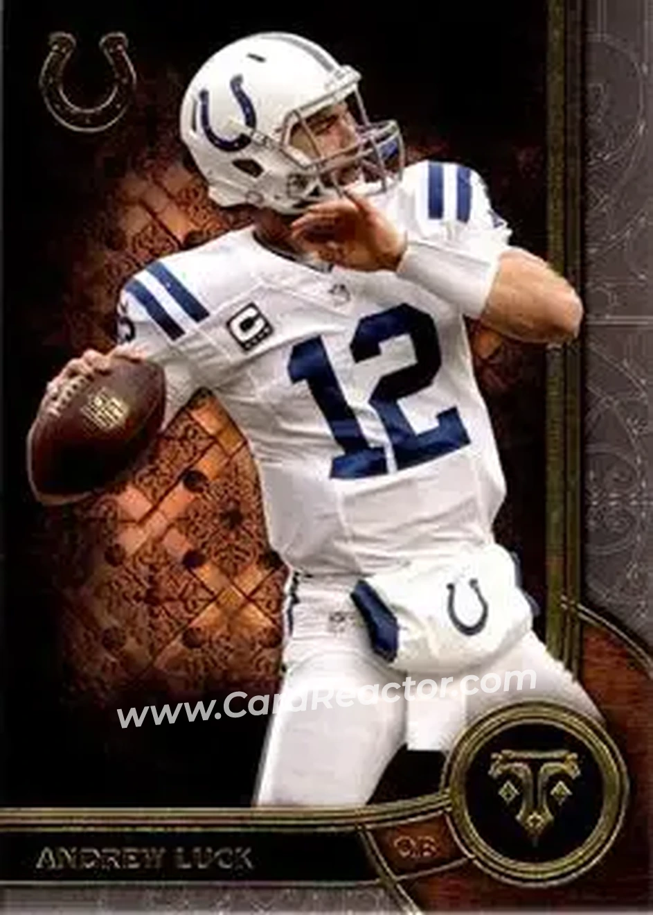 2015 Topps Triple Threads #6 - Andrew Luck - Indianapolis Colts - Front
