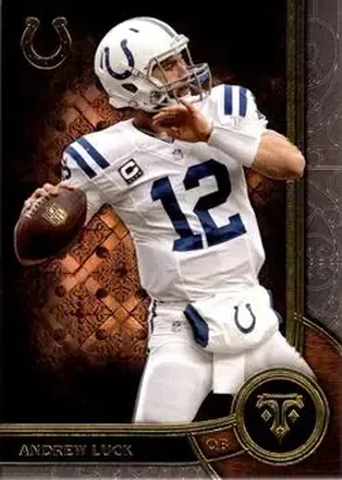 2015 Topps Triple Threads #6 - Andrew Luck - Indianapolis Colts