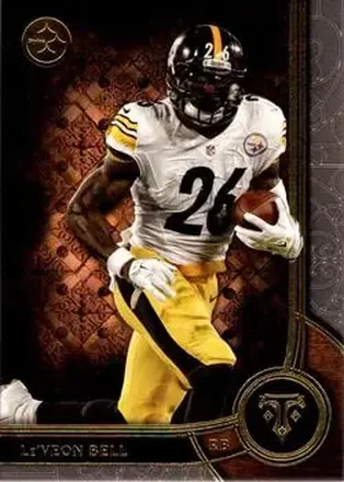 2015 Topps Triple Threads #8 - Le'Veon Bell - Pittsburgh Steelers