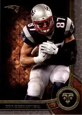2015 Topps Triple Threads #10 - Rob Gronkowski - New England Patriots