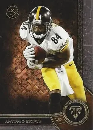 2015 Topps Triple Threads #13 - Antonio Brown - Pittsburgh Steelers