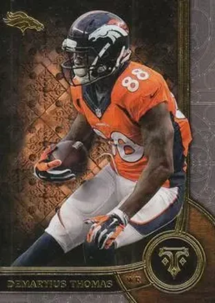 2015 Topps Triple Threads #14 - Demaryius Thomas - Denver Broncos