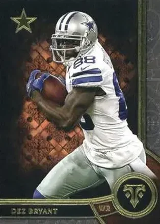 2015 Topps Triple Threads #16 - Dez Bryant - Dallas Cowboys