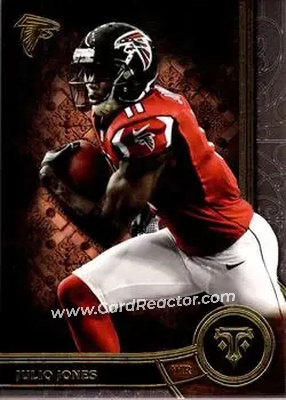 2015 Topps Triple Threads #17 - Julio Jones - Atlanta Falcons - Front