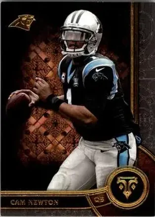 2015 Topps Triple Threads #22 - Cam Newton - Carolina Panthers