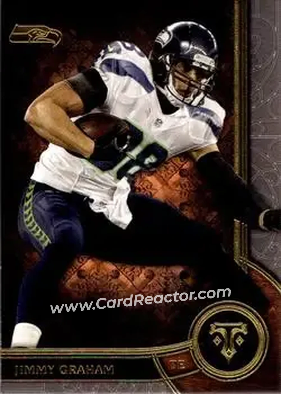 2015 Topps Triple Threads #25 - Jimmy Graham - Seattle Seahawks - Front