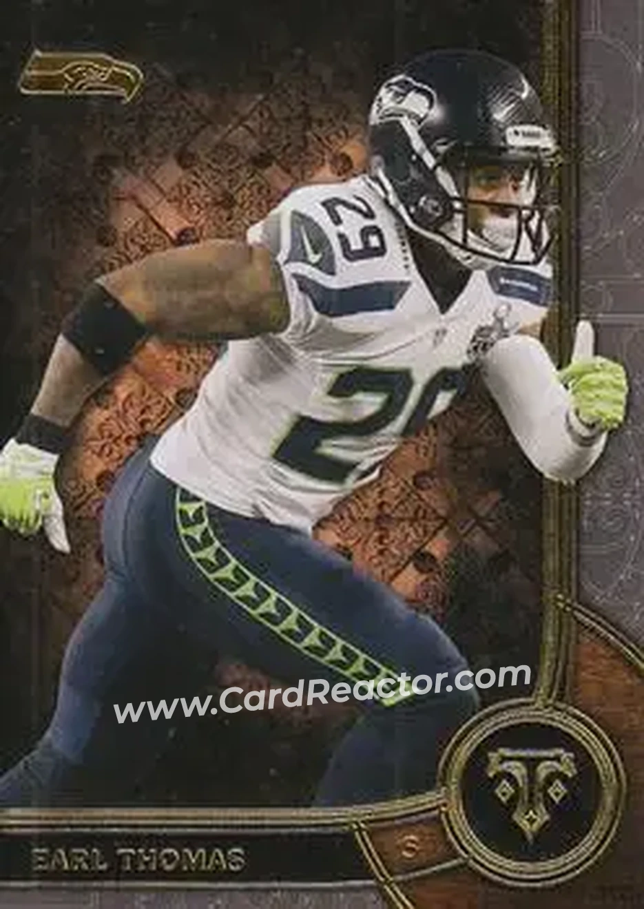 2015 Topps Triple Threads #29 - Earl Thomas III - Seattle Seahawks - Front
