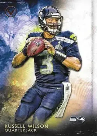 2015 Topps Valor #3 - Russell Wilson - Seattle Seahawks