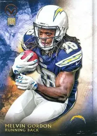 2015 Topps Valor #4 - Melvin Gordon III - San Diego Chargers