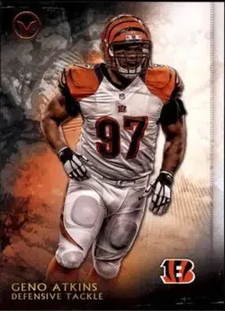 2015 Topps Valor #11 - Geno Atkins - Cincinnati Bengals