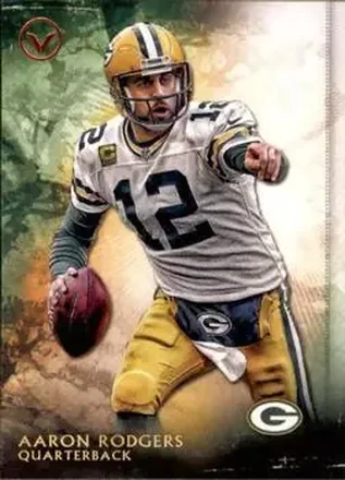 2015 Topps Valor #12 - Aaron Rodgers - Green Bay Packers