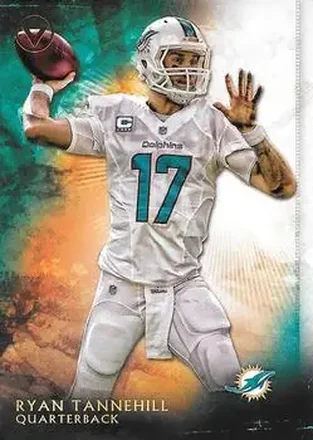 2015 Topps Valor #16 - Ryan Tannehill - Miami Dolphins