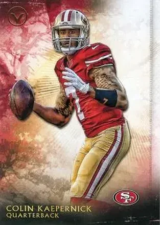 2015 Topps Valor #18 - Colin Kaepernick - San Francisco 49ers