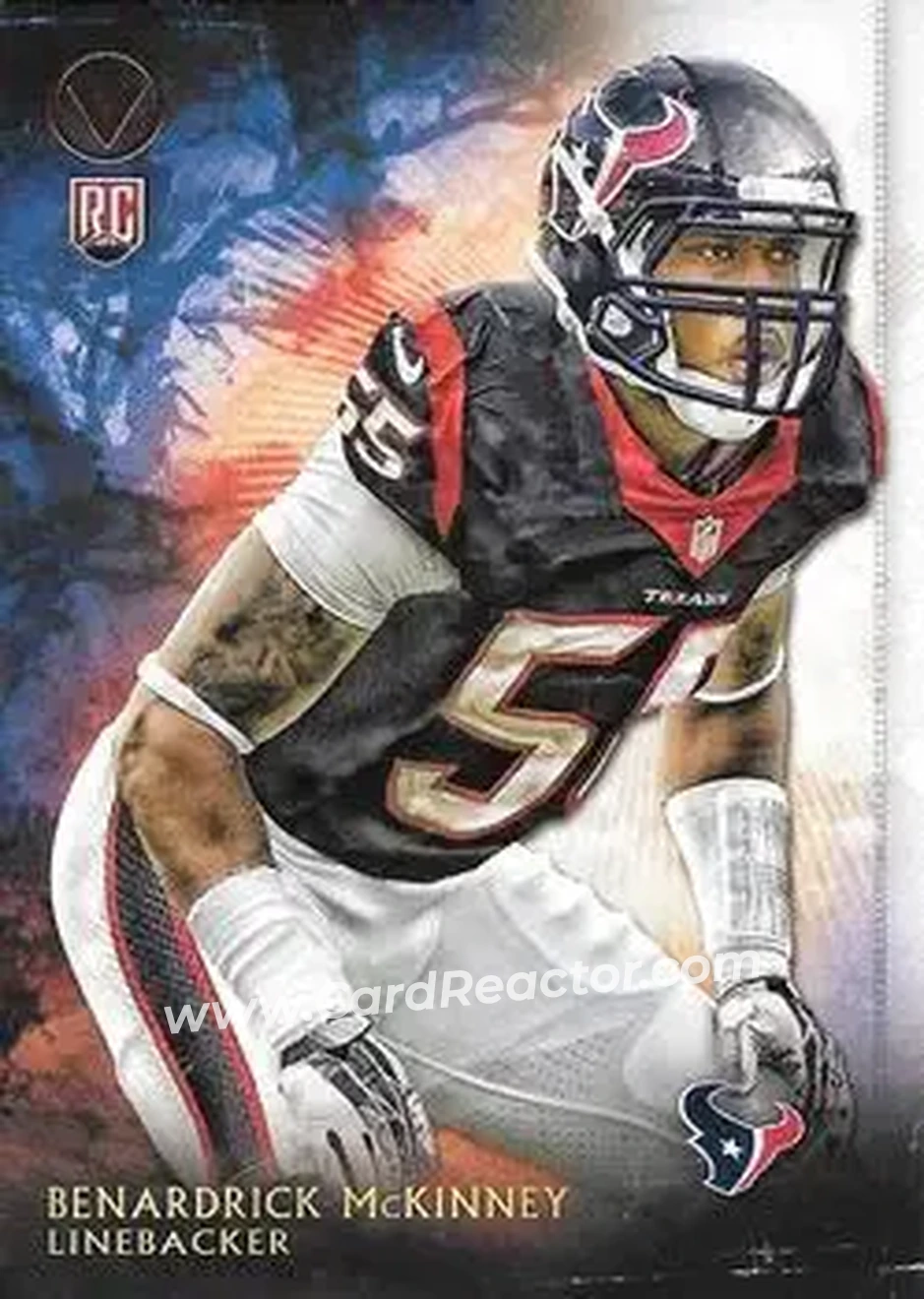 2015 Topps Valor #21 - Benardrick McKinney - Houston Texans