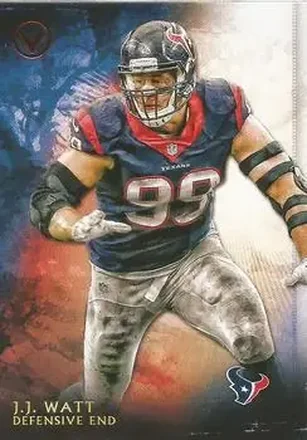 2015 Topps Valor #26 - J.J. Watt - Houston Texans
