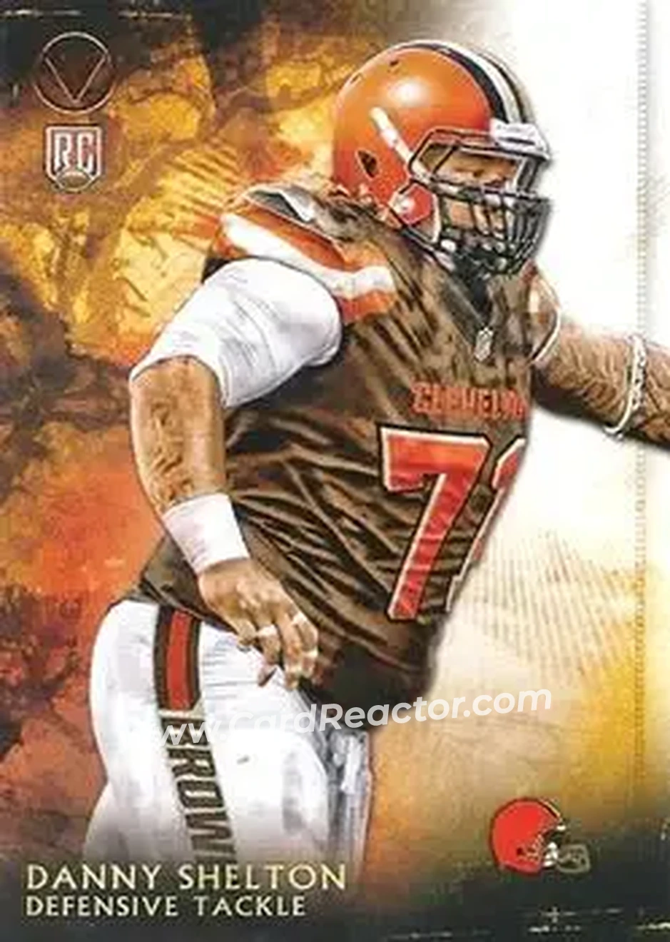 2015 Topps Valor #27 - Danny Shelton - Cleveland Browns