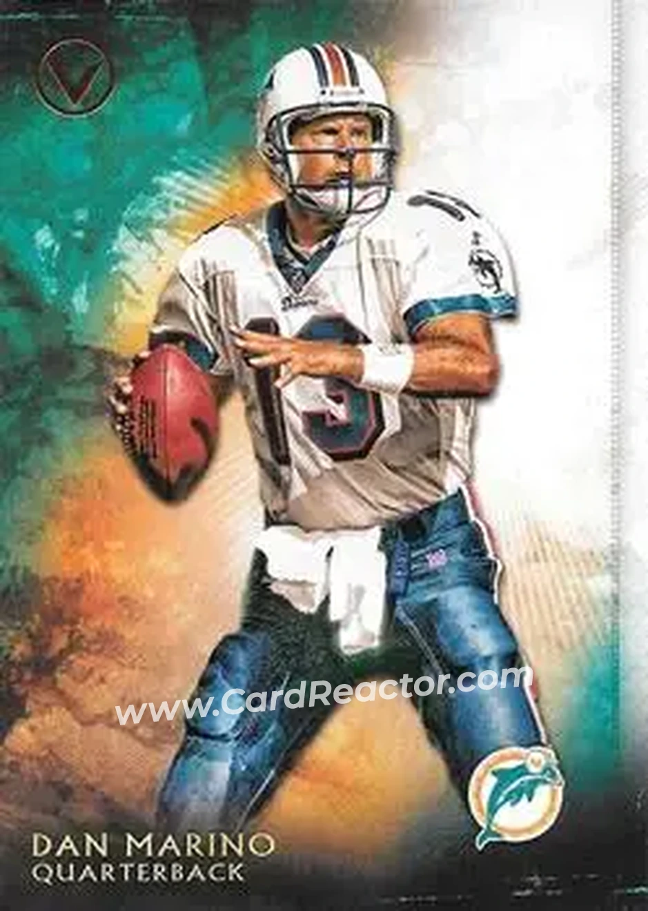 2015 Topps Valor #30 - Dan Marino - Miami Dolphins - Front