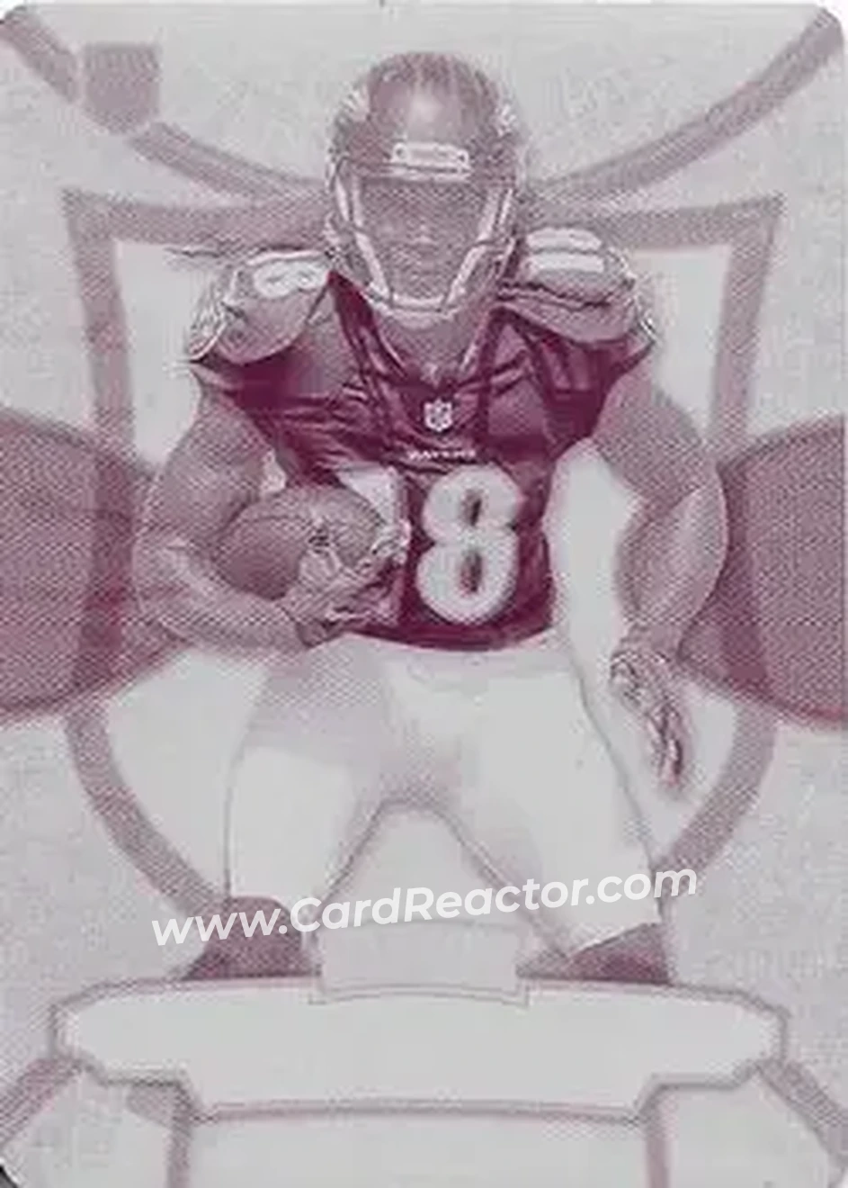2015 Topps Supreme - Printing Plates Magenta #89 - Breshad Perriman - Baltimore Ravens - Front