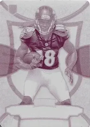 2015 Topps Supreme - Printing Plates Magenta #89 - Breshad Perriman - Baltimore Ravens