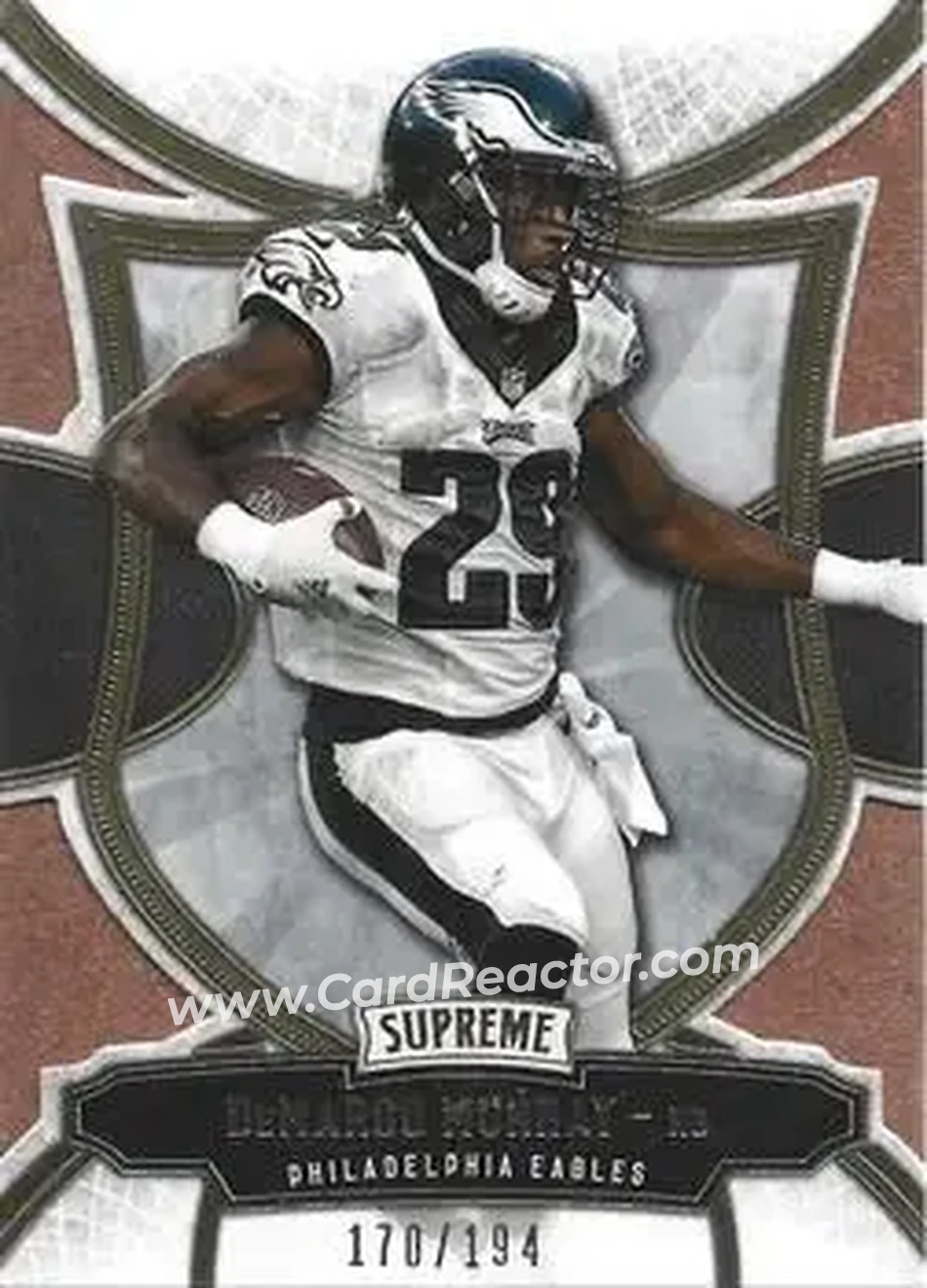 2015 Topps Supreme - Copper #22 - DeMarco Murray - Philadelphia Eagles - Front