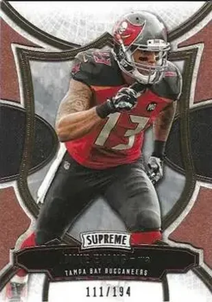 2015 Topps Supreme - Copper #34 - Mike Evans - Tampa Bay Buccaneers
