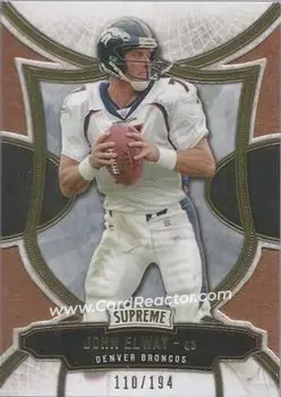 2015 Topps Supreme - Copper #41 - John Elway - Denver Broncos - Front