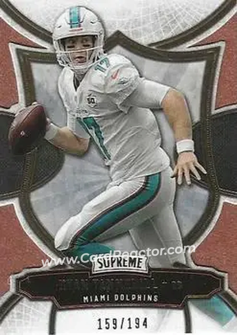 2015 Topps Supreme - Copper #42 - Ryan Tannehill - Miami Dolphins - Front 2015 Topps Supreme - Copper #42 - Ryan Tannehill - Miami Dolphins - Front