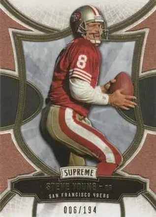 2015 Topps Supreme - Copper #44 - Steve Young - San Francisco 49ers